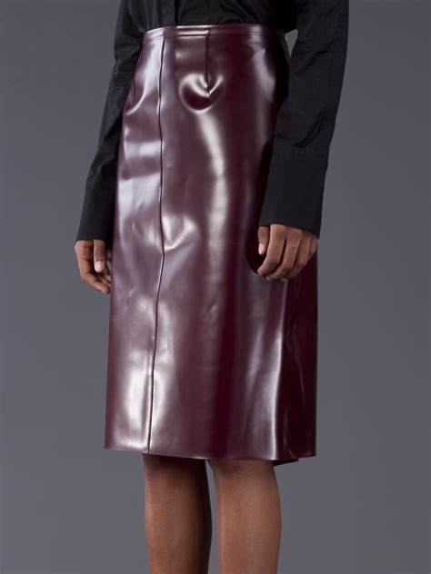 burberry prorsum rubber skirt|Burberry Fall 2013 Ready.